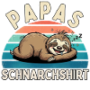 Papas Schnarchshirt Schlafendes Faultier