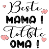 Mother's Day Grandma - Mom Heart