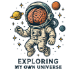 Cosmic head astronaut