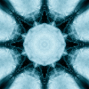 Icy Mandala Kaleidoscope