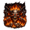 Hellfire Skull Crown