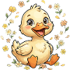 Flower Chick Portrait