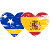 Curacao_Spanien_Flagge_Herz_used