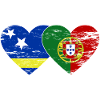 Curaçao_Portugal_Flagge_Herz_used