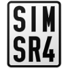 Simson SR4 Moped Kennzeichen