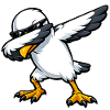 Mouette à tamponner