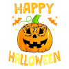 Leopard Pumpkin Glasses Halloween