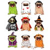 Pug Parade: Halloween Costumes