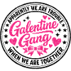 Galentine Gang Outfit Group Best Friends