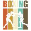 Boxen Boxring Nostalgie Geschenk für Boxer