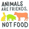 Animals are friends, not food