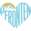 Pfronten Mountain heart with sun