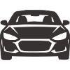 Front View Car Silhouette
