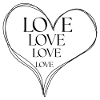 Line Heart Sketch