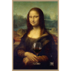 Mona Lisa mit einem Rotweinglas