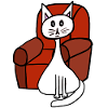 After-Work Cat Cats Pets 80s