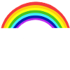 Pure Happiness Rainbow Quote
