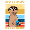 My lucky bocce petanque boules player