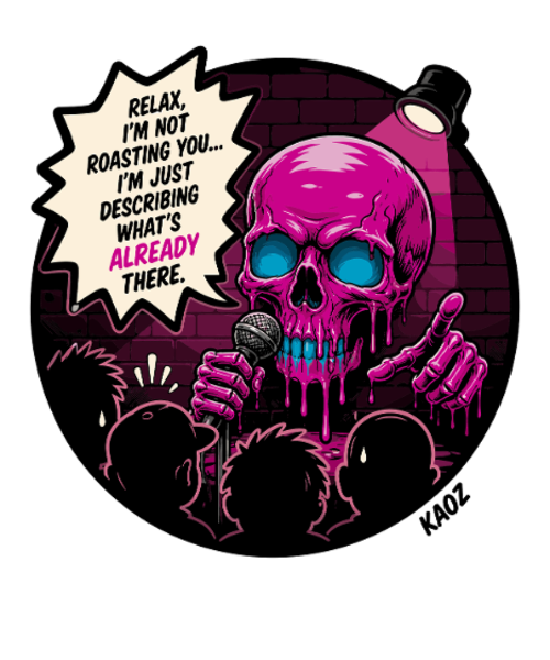 Skull on Stage Roast