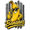 Bananas Cool Funny Banana With Sunglasses