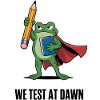 Dawn Test Frog Hero