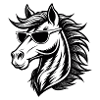 Cool Horse Head