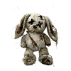 Creepy Voodoo Bunny Dark Art Gothic