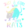 Pastel Rat Lover Girl Tee