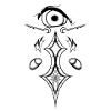 Nocturnal Eye Silhouette