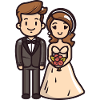Couple marié marié