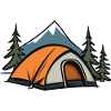 Camping en plein air