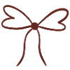 Handdrawn Ribbon Bow Illustration