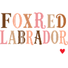 Chemise maman maman labrador rouge