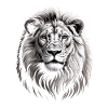 Tête de lion