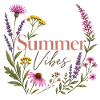 Couronne de fleurs Summer Vibes