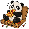 Kawaii Panda Pizza Parade