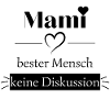Mami bester Mensch Herz- Geschenk