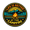 Campfire lifestyle at the campfire