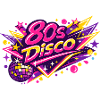 Retro 1980 80s Disco