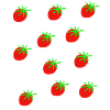 Jardin des fraises fraises