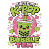 K-Pop Bubble Tea Boba Kawaii Shirt