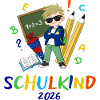 Schulkind 2026 Bunt