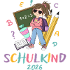 Schulkind 2026 – Bunte Lernwelt