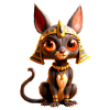 Chat égyptien d’Anubis