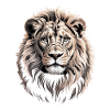 Tête de lion