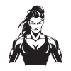 Muscles féminins