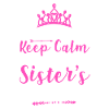 Sister's Birthday Crown Tee