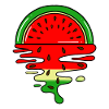 Melting Watermelon Sunset