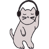 Reine disco chatte