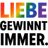 Regenbogen Spruch Liebe Gewinnt Immer